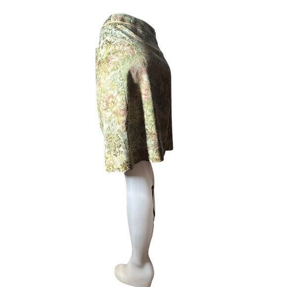 Larry Levine Women's Size 14 2pc Blazer Skirt Career Set Jacquard Work Lined - Picture 11 of 16